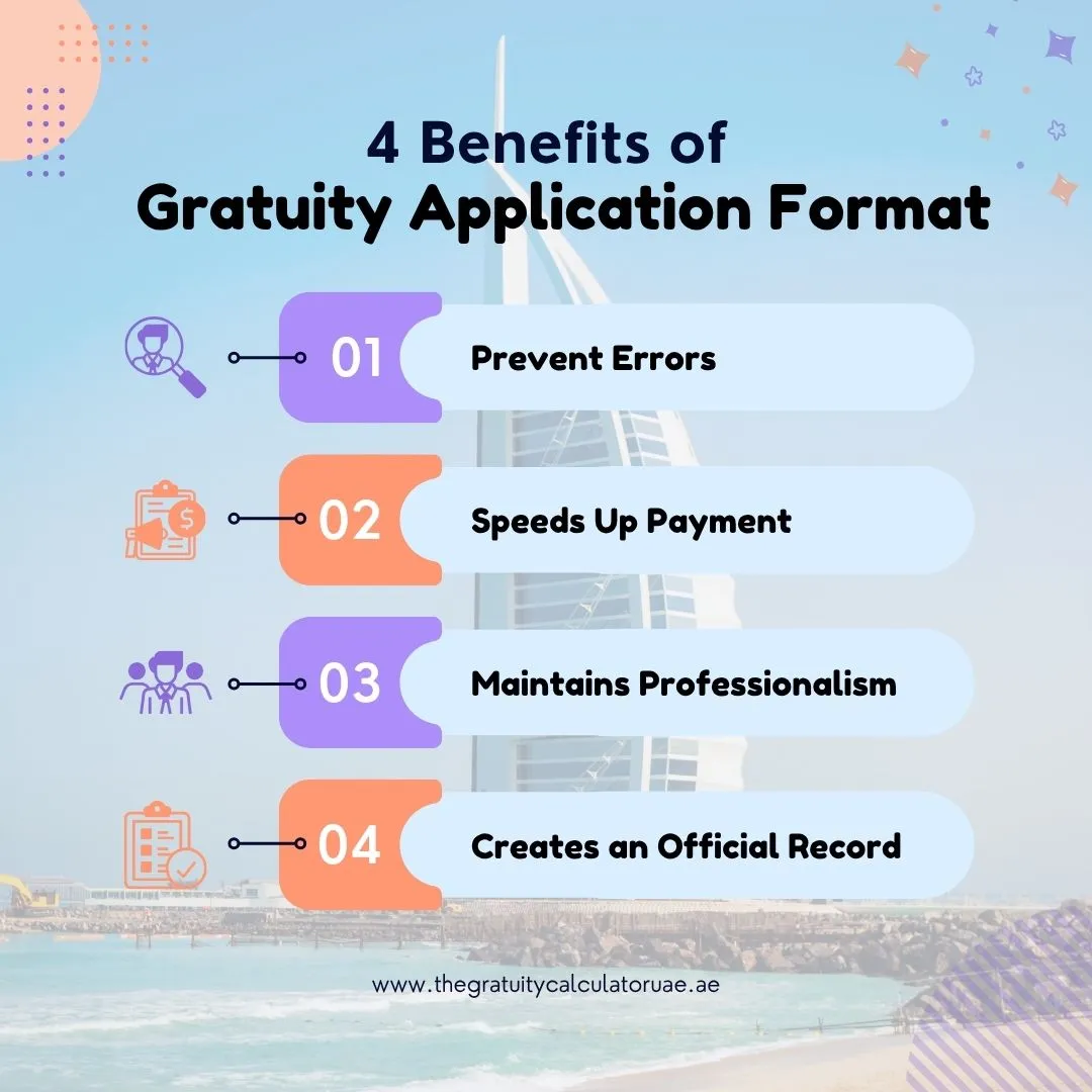 Steps to Write Application for Gratuity by an Employee 2026 2 benefits of gratuity application format