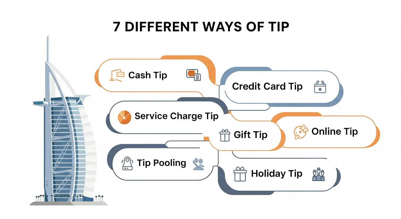 Gratuity vs Tip | Key Differences in 2026 8 7 different ways of tip
