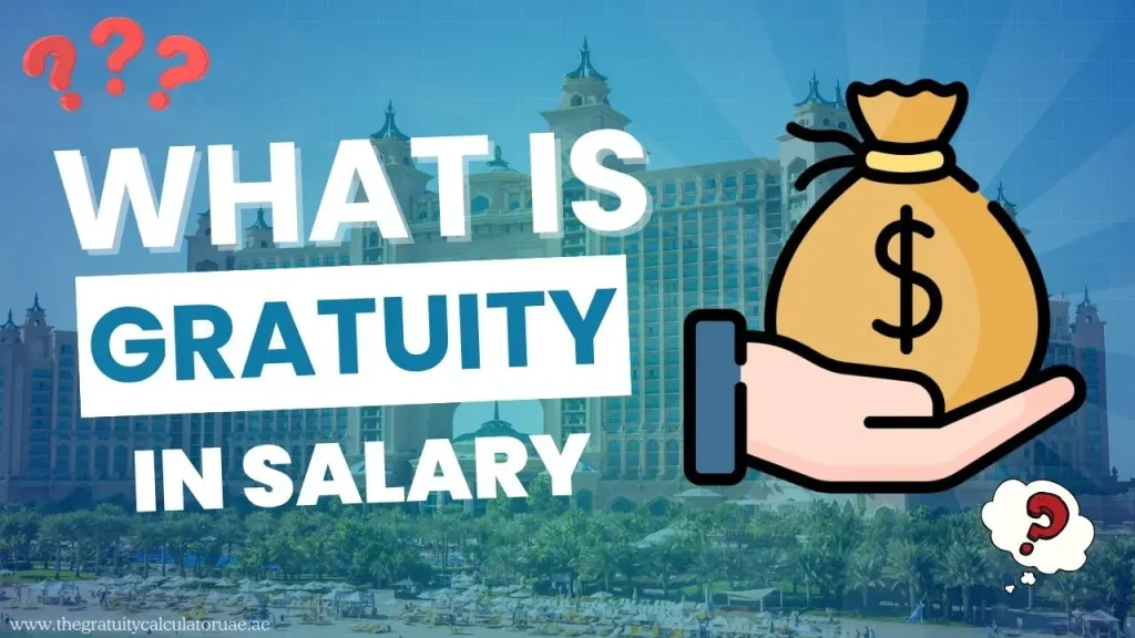 What is gratuity in salary banner