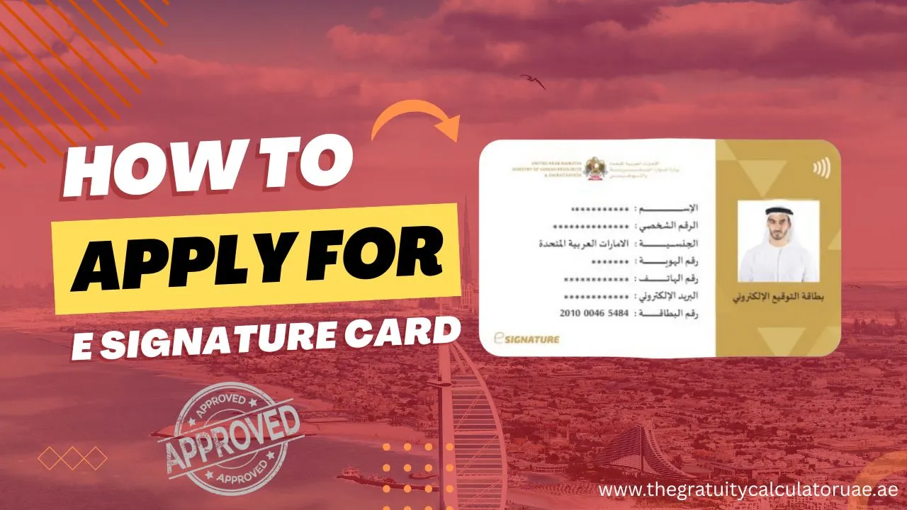 E Signature Card | Digitalize your Business Transactions 2 how to apply for e signature card