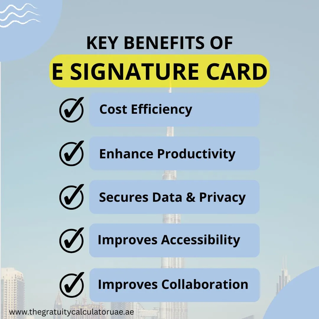 E Signature Card | Digitalize your Business Transactions 3 Key Benefits of E Signature Card